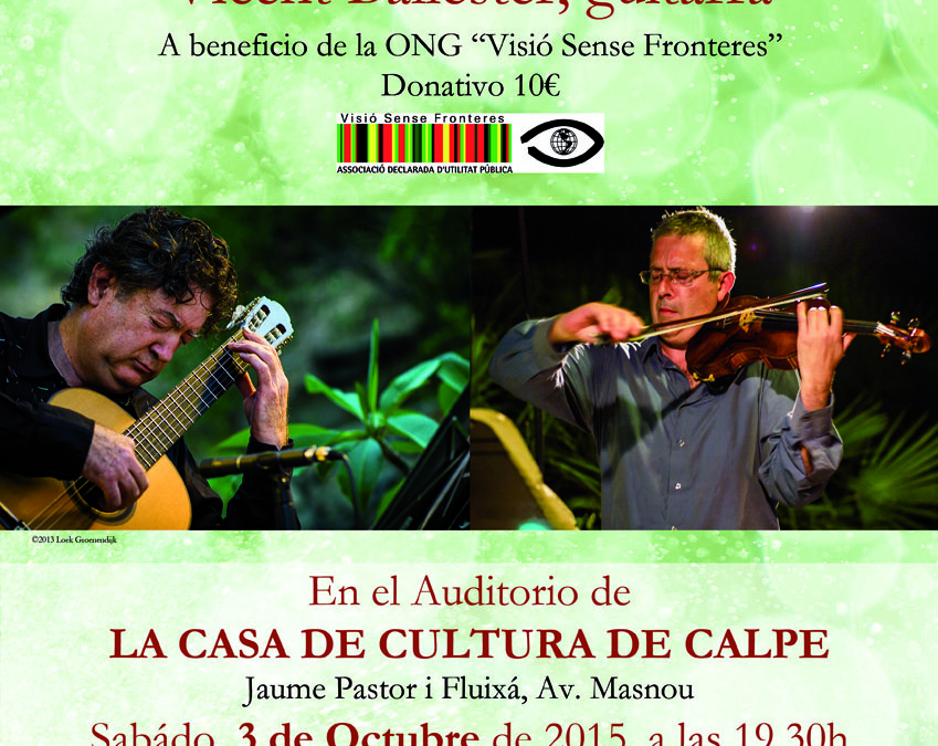 Concierto solidario. Calpe 2015